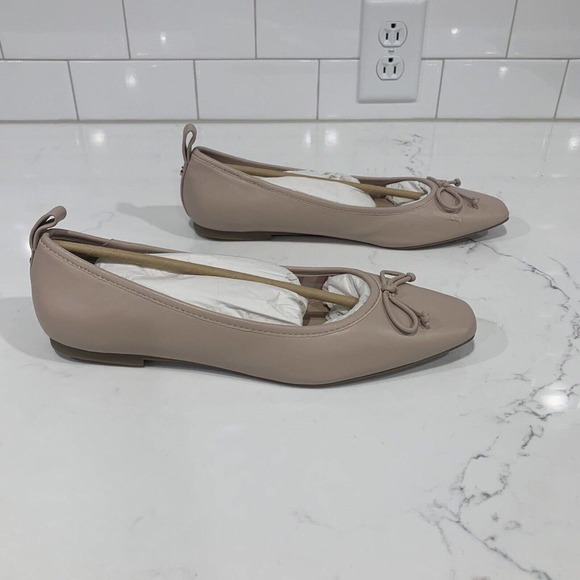 Draper James | Flats Taylor Beige Slip On Round Toe Bow NEW- Size 8.5 - Picture 4 of 8